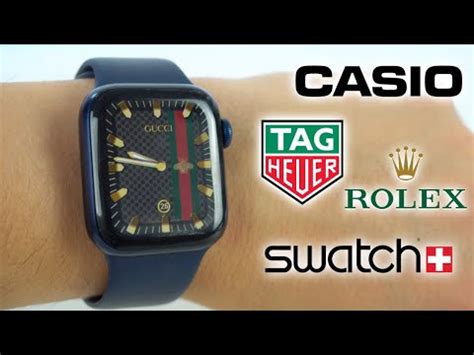 Personaliza tu Apple Watch como Rolex, Casio, Gucci ⌚️